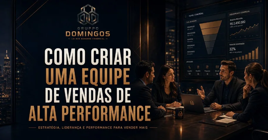 Capa oficial do artigo Como Criar uma Equipe de Vendas de Alta Performance