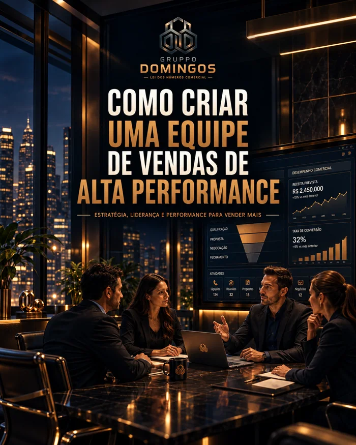 Capa do artigo Como Criar uma Equipe de Vendas de Alta Performance
