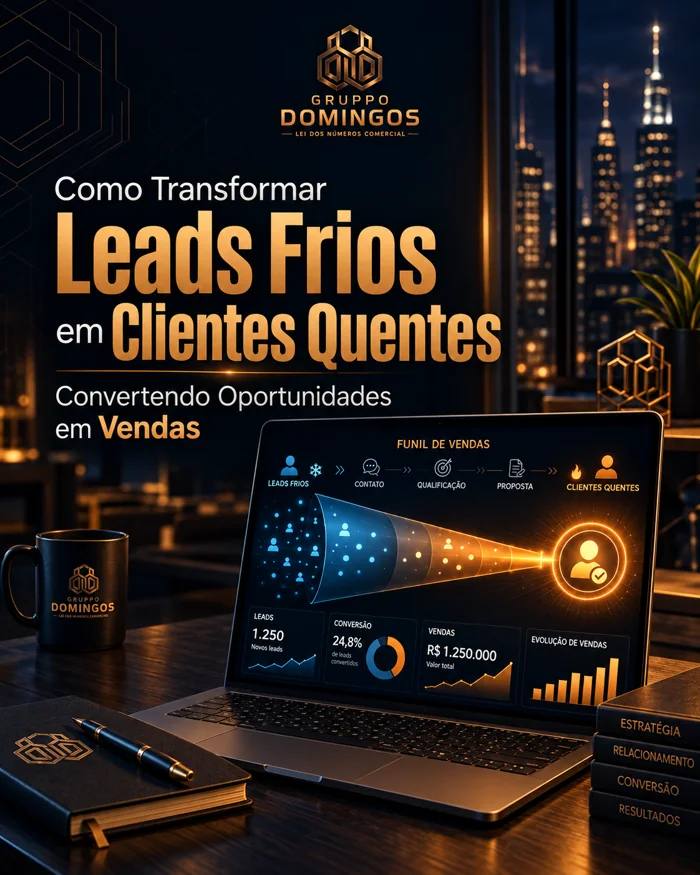 Capa do artigo Como Transformar Leads Frios em Clientes Quentes